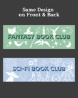 Book Club Bookmarks – Romance, Sci-Fi, Fantasy, Horror & Mystery Bookmarks for Readers and Book Lovers