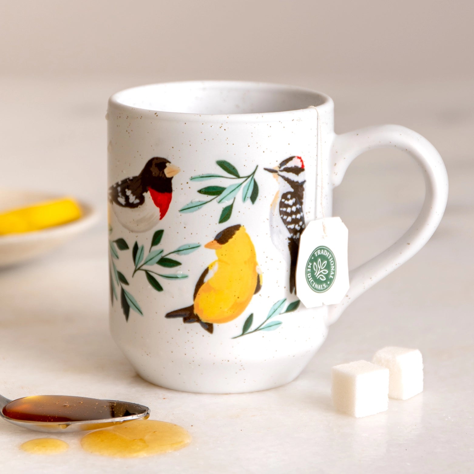Bird Coffee Mug | Ceramic Songbird Cup for Nature Lovers  Cerulean Stag