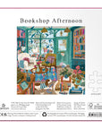 Bookshop Afternoon Puzzle – 500 Piece Foil Jigsaw for Book Lovers & Cozy Game Nights