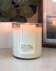 Volcanic Island Soy Wax Candle | Hand-Poured 9oz Candle – Tropical Citrus & Sugared Volcano Scent for Fresh Home Fragrance