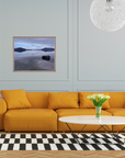 Bonneville Salt Flats Photography Print – Utah Landscape Wall Art, Nature Reflection Photo, Desert Lake Home Decor