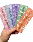 Book Club Bookmarks – Romance, Sci-Fi, Fantasy, Horror & Mystery Bookmarks for Readers and Book Lovers
