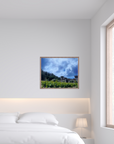Napa Valley Vineyard Castle Photography Print – California Winery Wall Art, Wine Country Landscape Photo, Rustic Home Decor