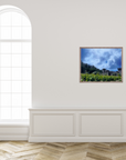 Napa Valley Vineyard Castle Photography Print – California Winery Wall Art, Wine Country Landscape Photo, Rustic Home Decor