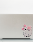 You’re My Boo Ghost Sticker – Cute Valentine’s Day Glossy Vinyl Sticker for Water Bottles, Laptops & Journals