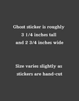 You’re My Boo Ghost Sticker – Cute Valentine’s Day Glossy Vinyl Sticker for Water Bottles, Laptops & Journals