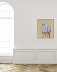 Sheep Art Print – Rustic Farmhouse Animal Wall Art for Country & Cottage Décor