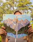 Mountain Lined Journal – Nature Notebook with Scenic Landscape Cover