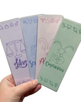Zodiac Sign Bookmarks – Astrology-Inspired Designs for All 12 Signs