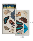Decorative Matches – Butterfly Matchbox with Colorful Insect Design for Candles & Home Décor