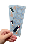 Highland Cow, Puffin & Bagpiper Ghost Bookmarks – Cute Scottish Themed Reading Accessories for Book Lovers