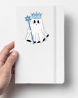 Winter Frost Ghost Sticker | Cute Snowflake Ghost Vinyl Decal
