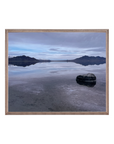 Bonneville Salt Flats Photography Print – Utah Landscape Wall Art, Nature Reflection Photo, Desert Lake Home Decor