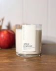Apple Harvest Soy Wax Candle | Hand-Poured 9oz Soy Candle – Crisp Apple, Cinnamon & Clove Scent for Cozy Home Fragrance