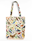 Feathered Friends Birds Canvas Tote Bag | Bird Lover Gift