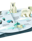 Polar Animals Book – Interactive Children’s Book with Flaps, Tabs & Arctic Wildlife Facts