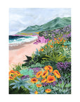 Coastal Bluffs 1000 Piece Jigsaw Puzzle – Relaxing Beach & Flower Landscape – Perfect Gift for Puzzle Lovers