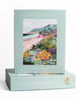 Coastal Bluffs 1000 Piece Jigsaw Puzzle – Relaxing Beach & Flower Landscape – Perfect Gift for Puzzle Lovers