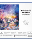 Enchanted Snowfall Puzzle – 1000 Piece Winter Jigsaw for Adults & Families