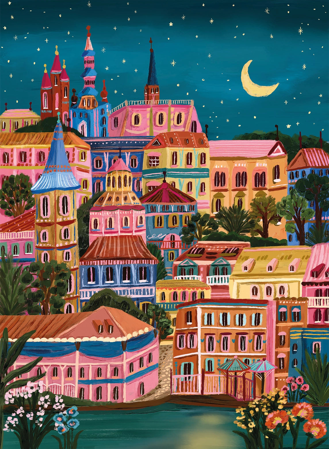 Puzzle Evening in Prague - Puzzle Weekend - 1000 pièces