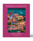 Evening in Prague 1000 Piece Jigsaw Puzzle – Moonlit Cityscape Night Scene – Perfect Gift for Puzzle Lovers