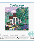Garden Path 500 Piece Jigsaw Puzzle – Charming Cottage & Colorful Garden Scene – Relaxing Gift for Puzzle Lovers