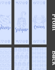 Zodiac Sign Bookmarks – Astrology-Inspired Designs for All 12 Signs