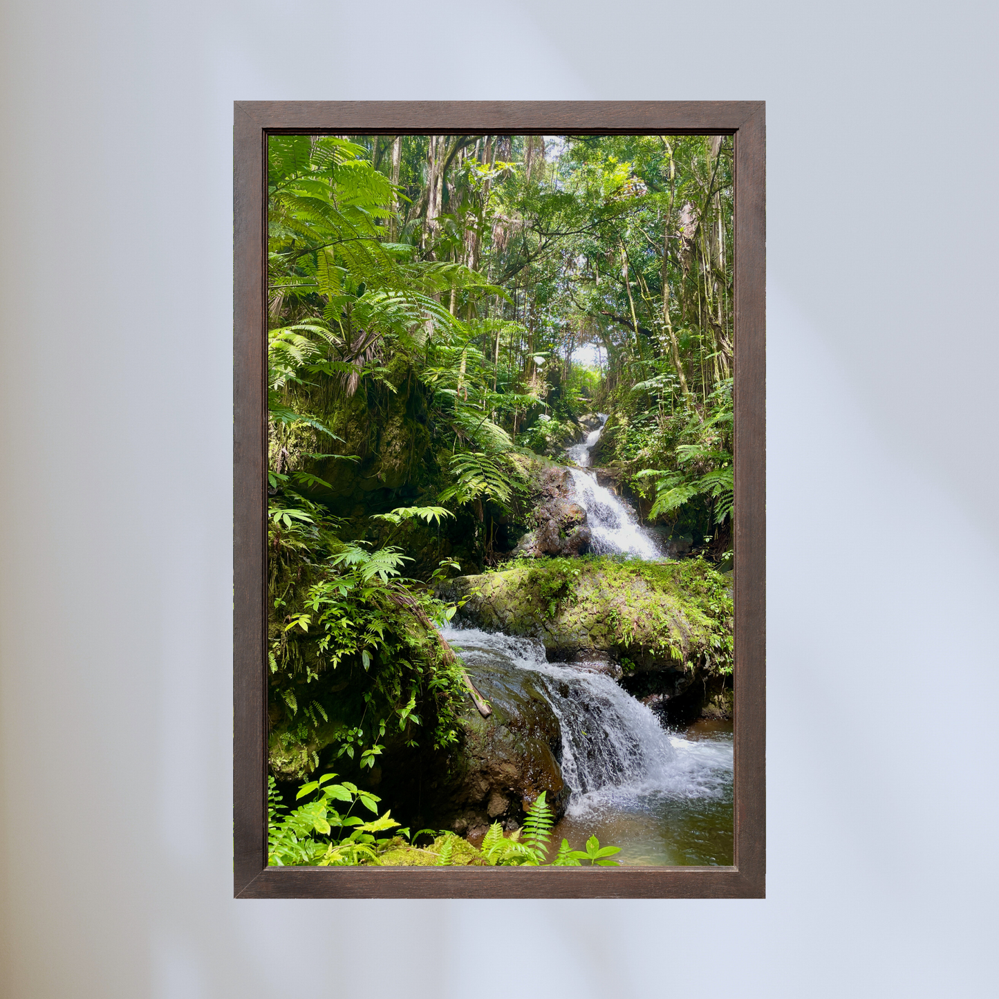 Hawaiian Waterfall Print