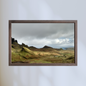 View of the Quiraing Mountain Pass on the Isle of Skye Print