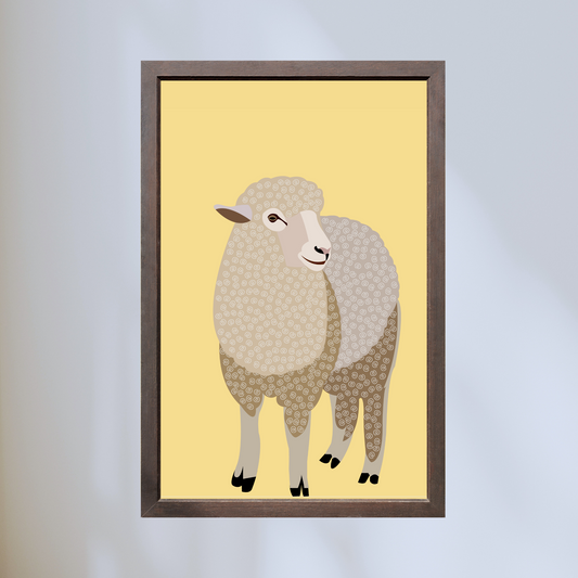 Sorcha the Sheep Art Print