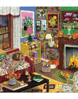 Fall Is in the Air 500 Piece Puzzle – Cozy Autumn Jigsaw by Galison