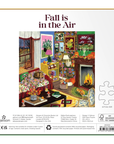 Fall Is in the Air 500 Piece Puzzle – Cozy Autumn Jigsaw by Galison