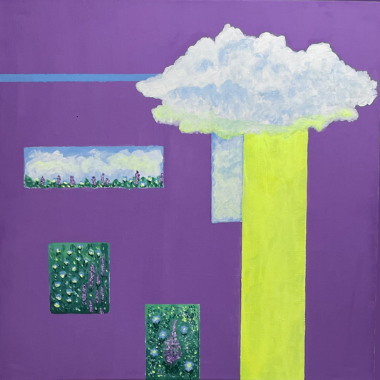 Cloudy Meadow No.1 Original Painting