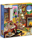 Fall Is in the Air 500 Piece Puzzle – Cozy Autumn Jigsaw by Galison