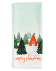 Christmas Cabin Kitchen Towel – Cozy Christmas Tea Towel