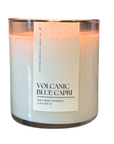 Volcanic Island Soy Wax Candle | Hand-Poured 9oz Candle – Tropical Citrus & Sugared Volcano Scent for Fresh Home Fragrance